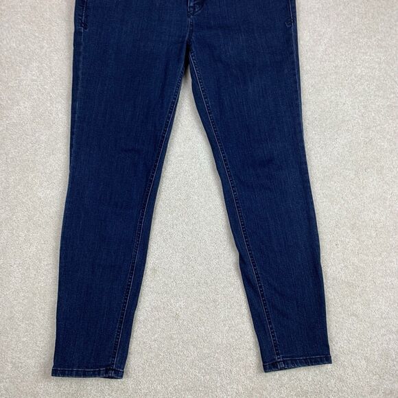 C&C California Jeans Women's 8/29 Blue Dark Wash Denim Slim Straight - Picture 4 of 14